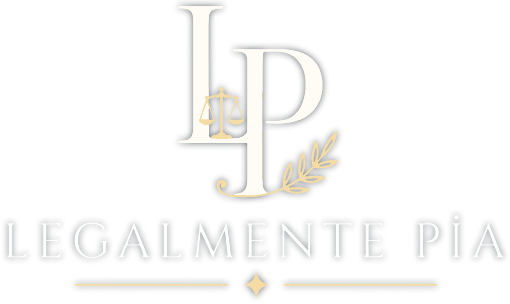 Logotipo Oficial Legalmente Pía — Abogada Pía Carmona Vice